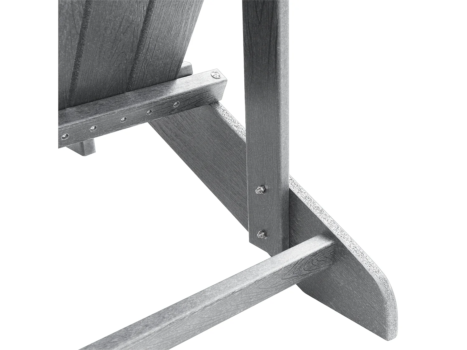 Chaise Adirondack Gris Clair 74x82x91 cm HDPE