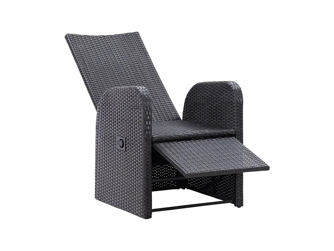 Ligstoelen kussens set van 2 geweven hars