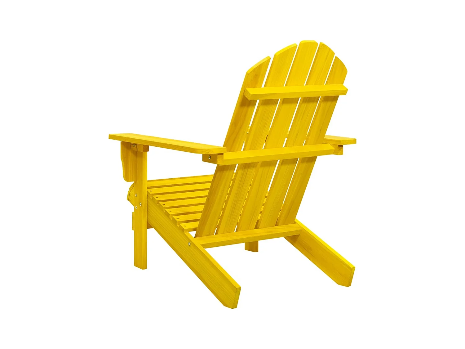 Adirondack tuinstoel massief dennenhout geel