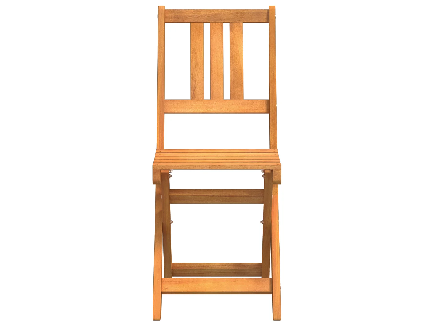 Chaises de jardin pliantes 6 pcs 36x46x86 cm Bois massif d'acacia