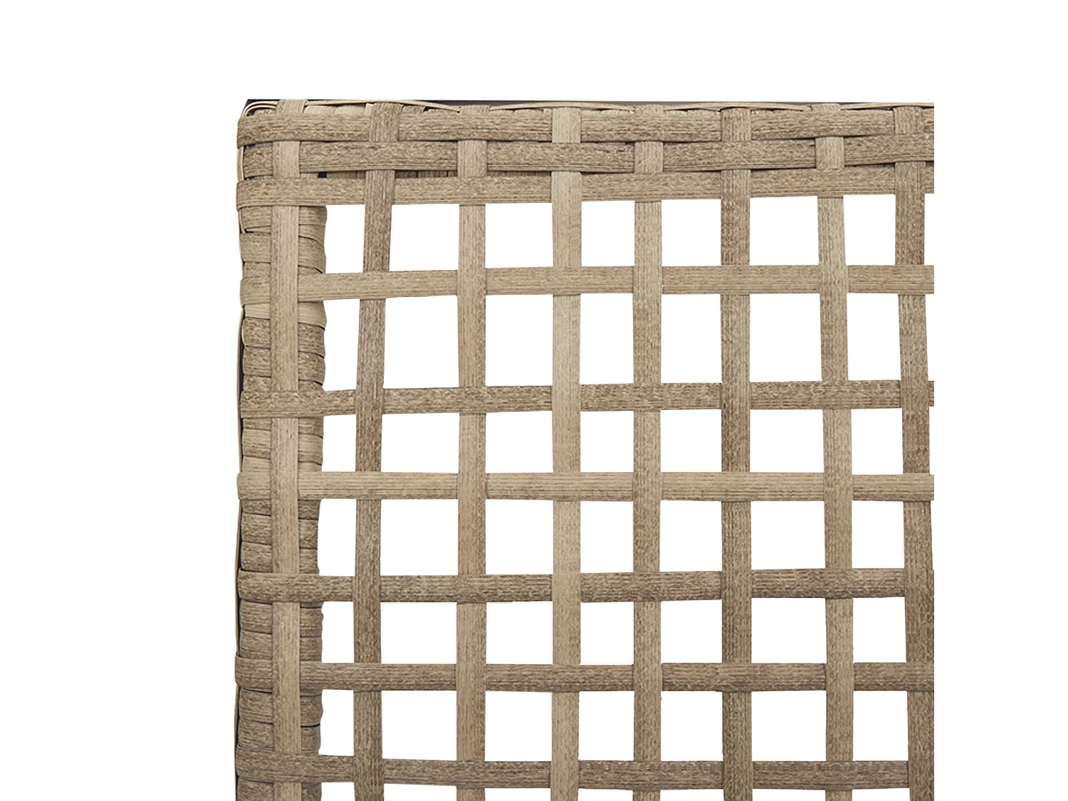 Chaises de jardin 2 pcs avec coussins beige en poly rotin