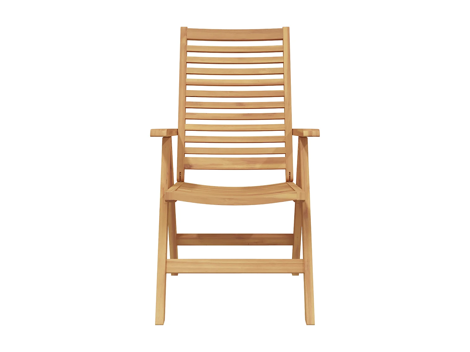 stuks massief teakhouten opvouwbare tuinstoelen