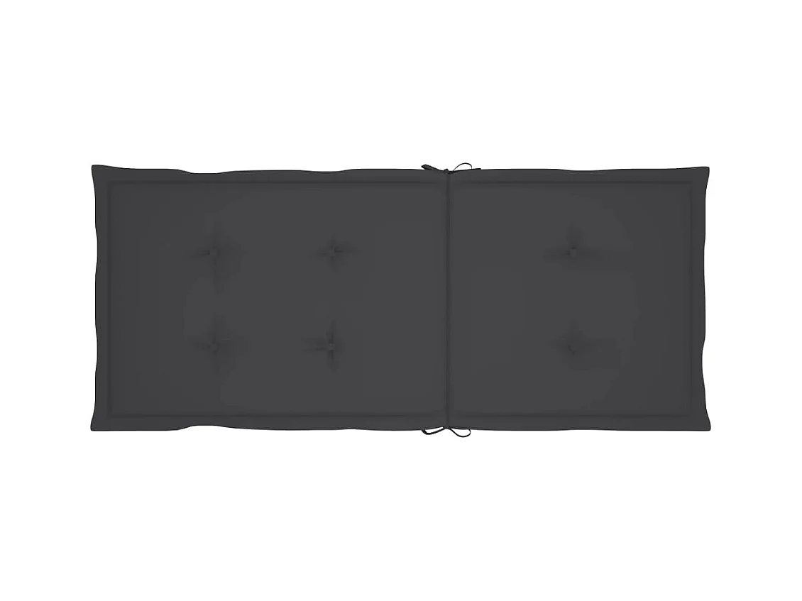 Sedie da giardino pieghevoli con cuscini set da 8 in legno di acacia