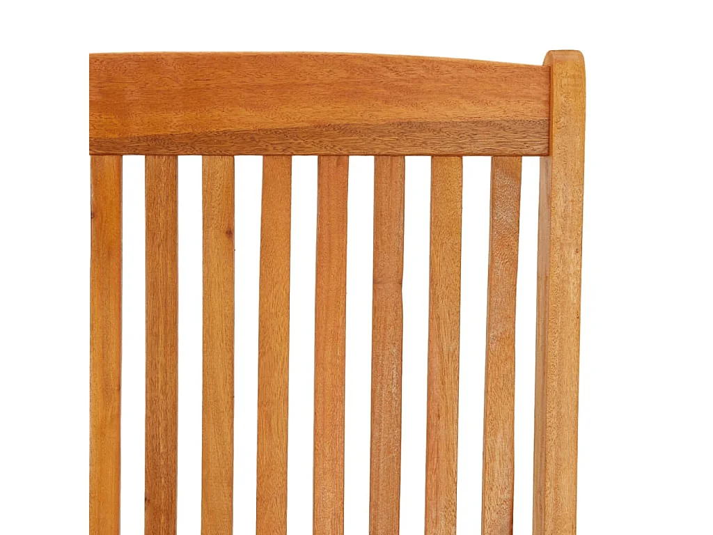 Opvouwbare tuinstoelen set van 2 massief eucalyptushout