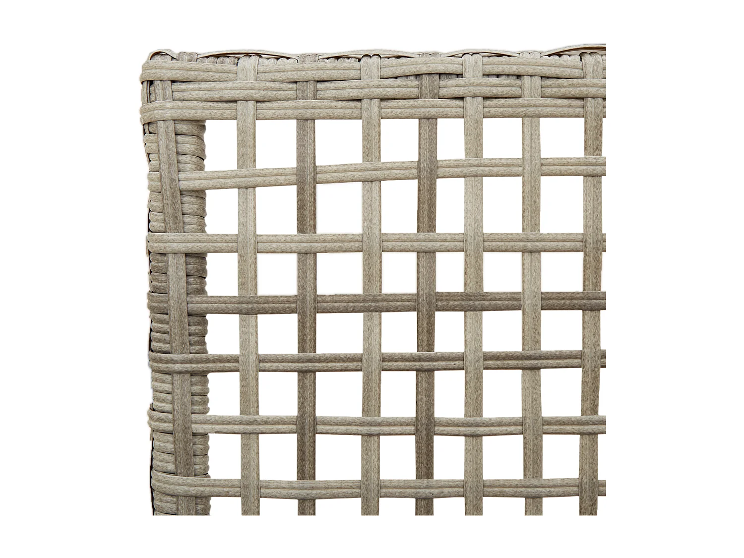 Chaises de jardin 2 pcs avec coussins Gris clair en poly rattan