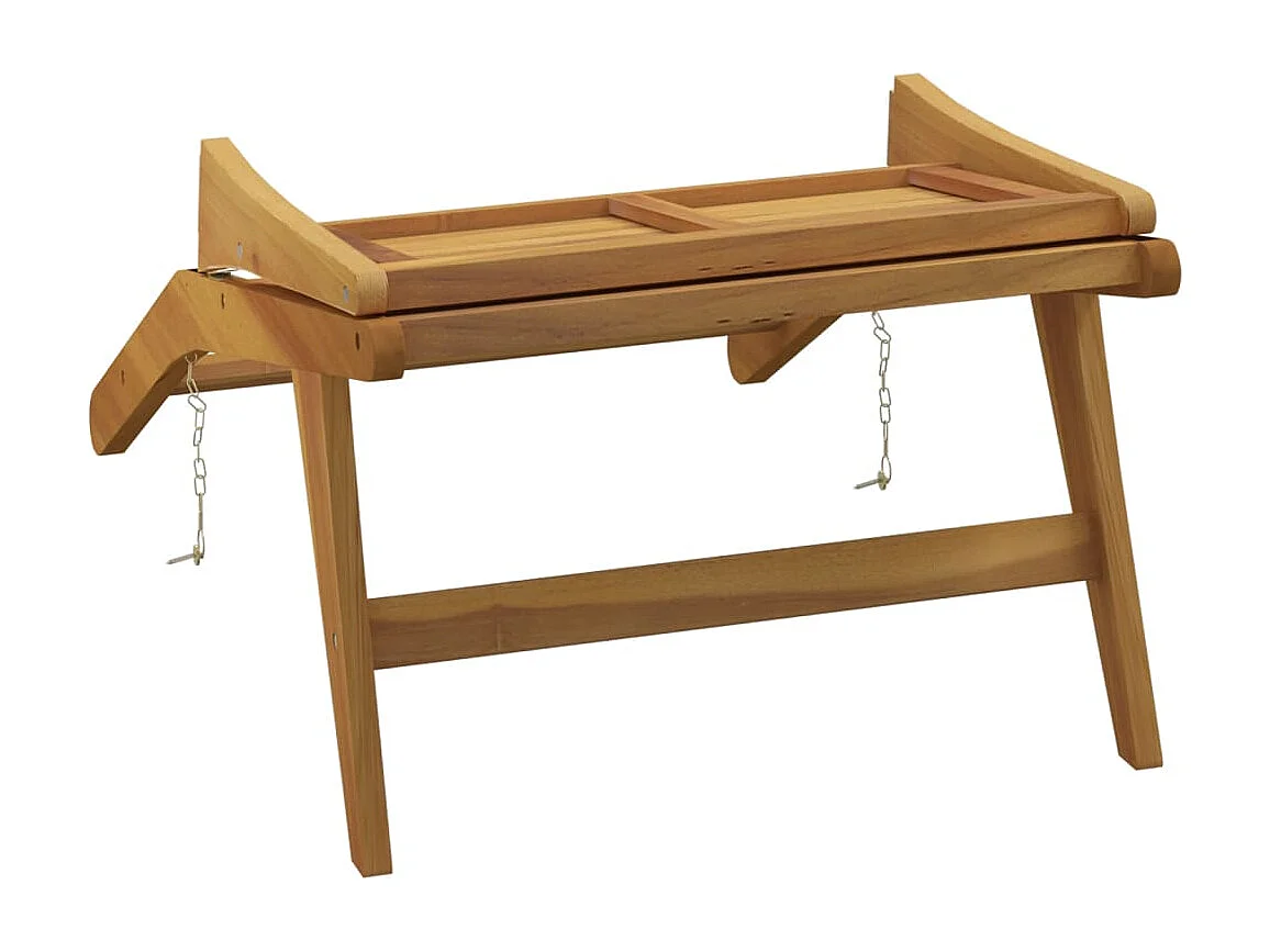 Silla de jardín Madera maciza de teca