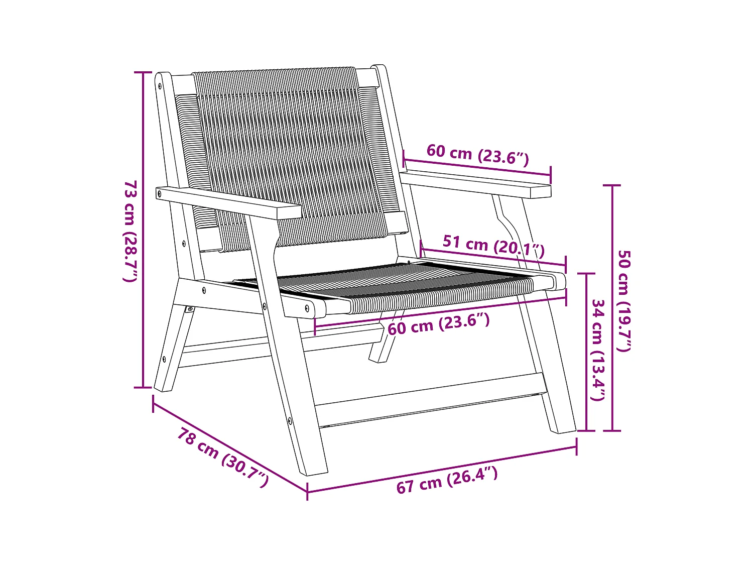 Ensemble de Chaises de Jardin avec Table - 3 Pièces en Bois d'Acacia Massif Beige