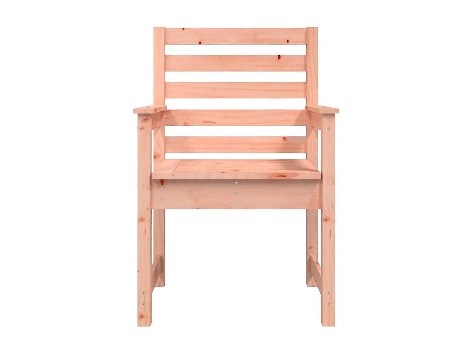 Chaises de jardin lot de 2 60x48x91 cm bois massif de douglas