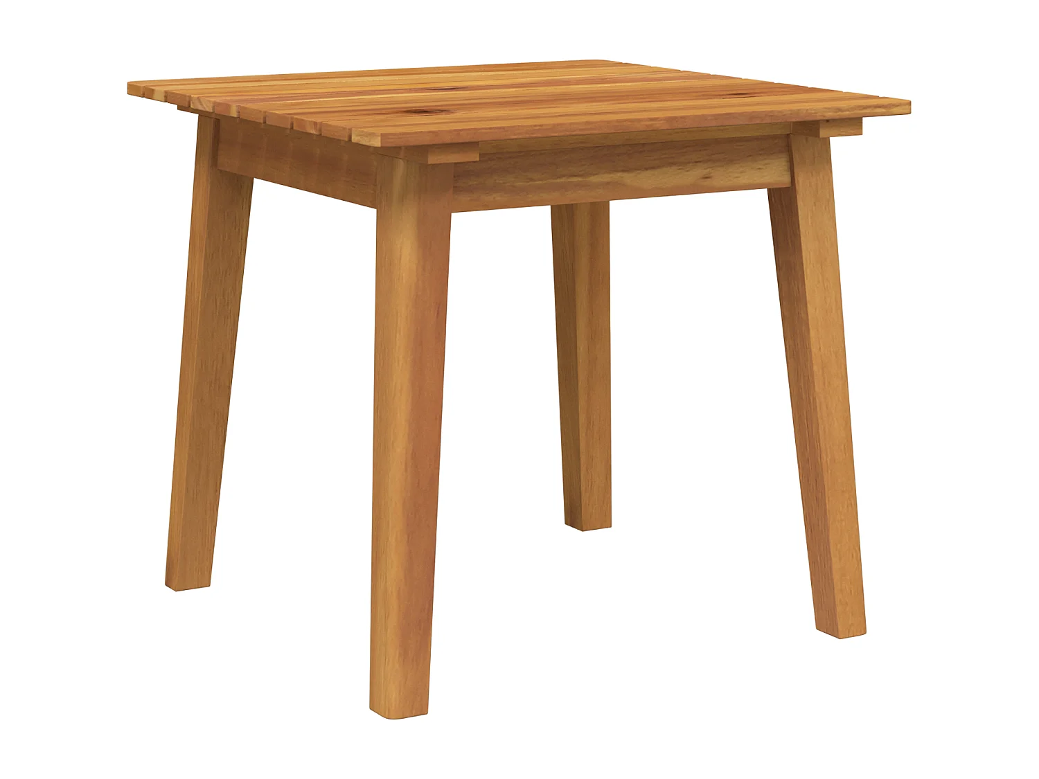 Sedie da giardino con tavolo 3 pezzi in legno massello di acacia nero