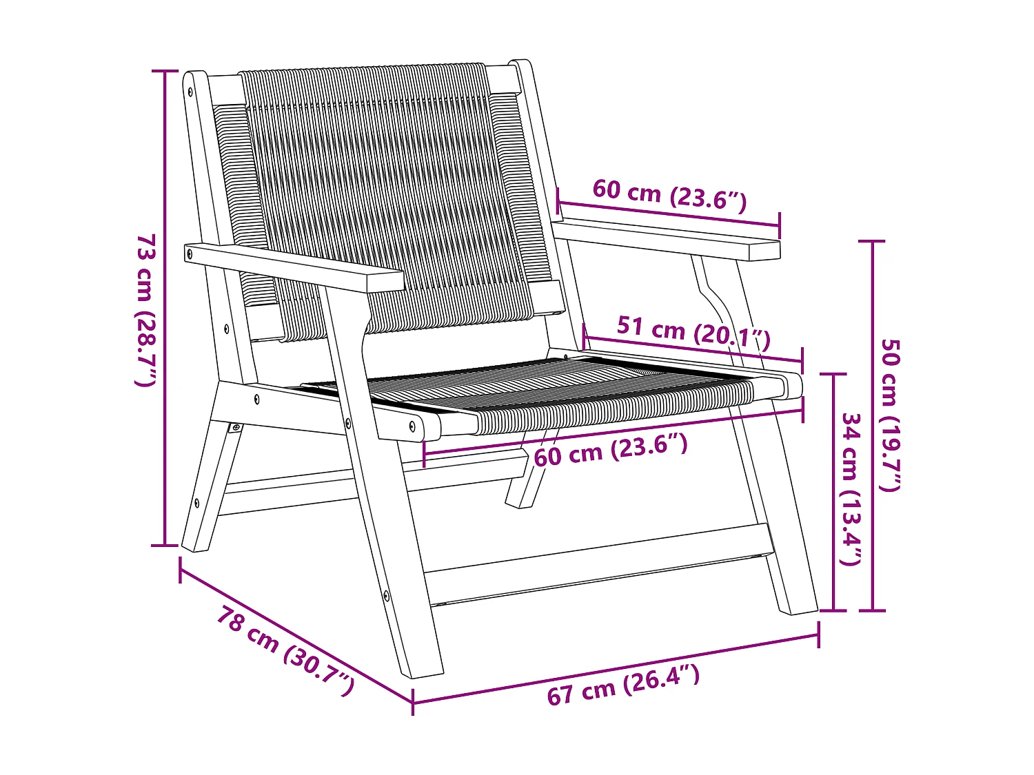Chaises de Jardin avec Table 3 pcs Noir Bois Massif Acacia