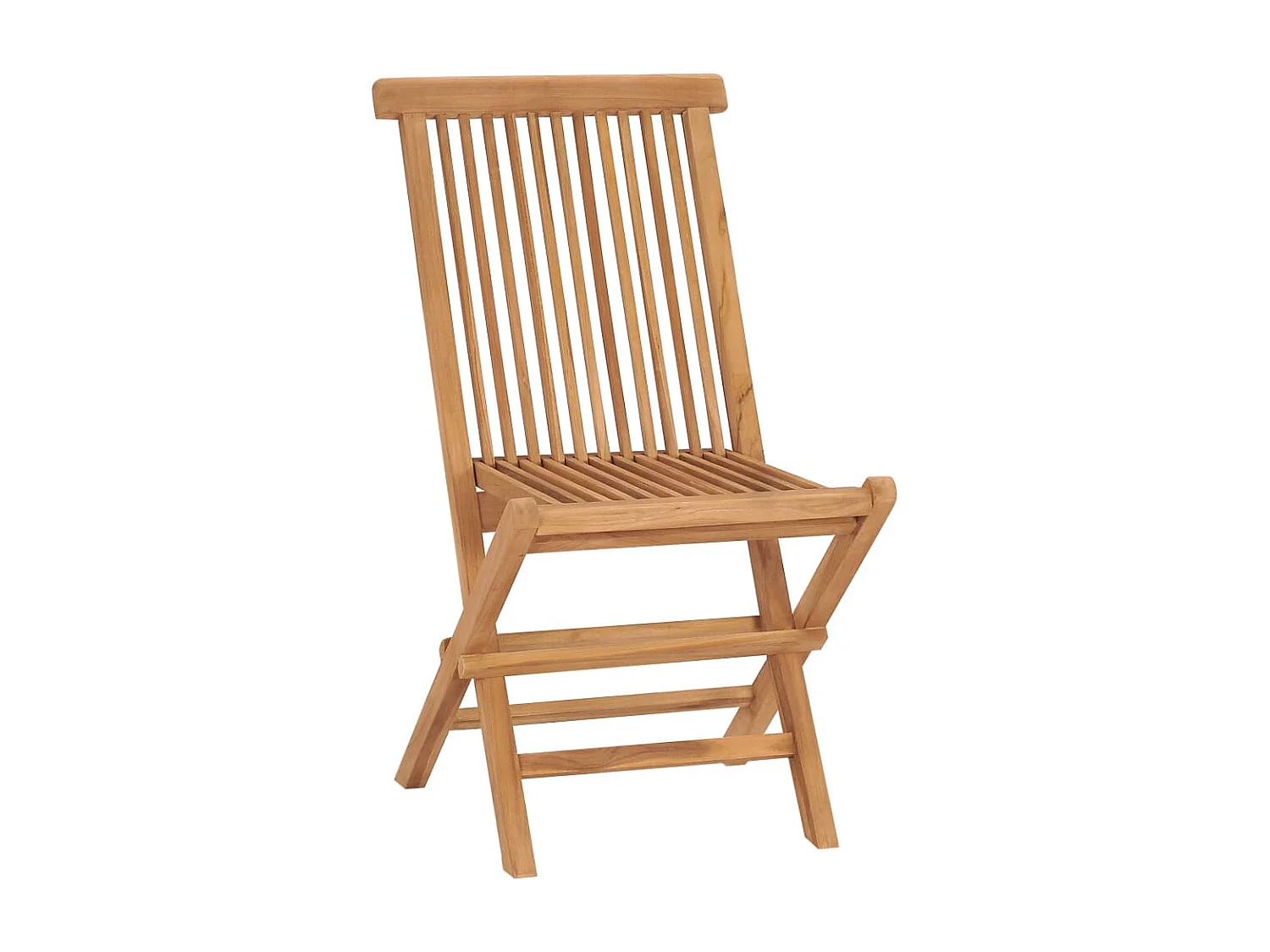 Chaises pliables de jardin lot de 6 Bois de teck solide
