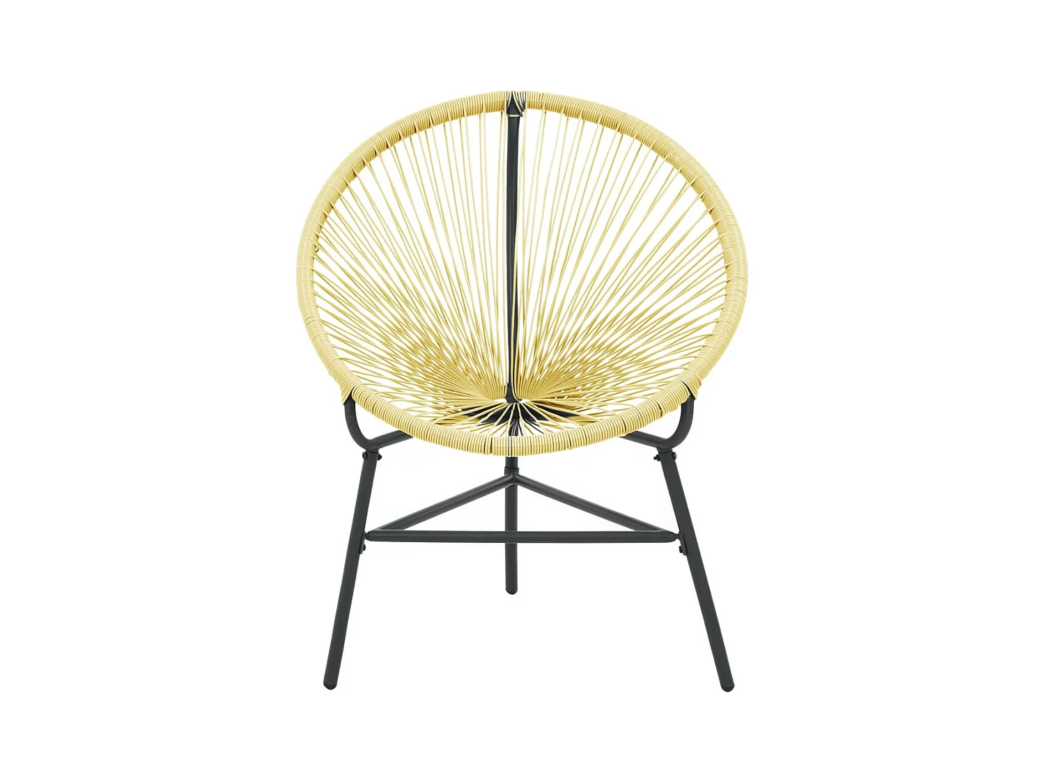 Chaise de jardin Acapulco Résine tressée Beige