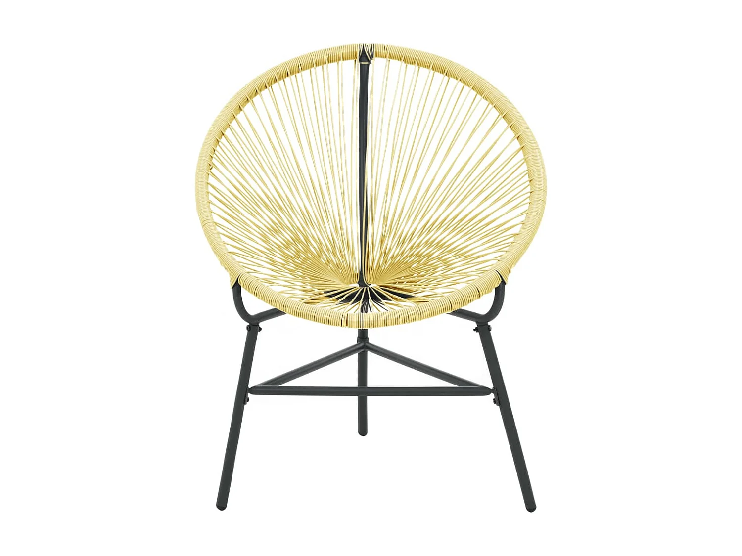 Chaise de jardin Acapulco Résine tressée Beige