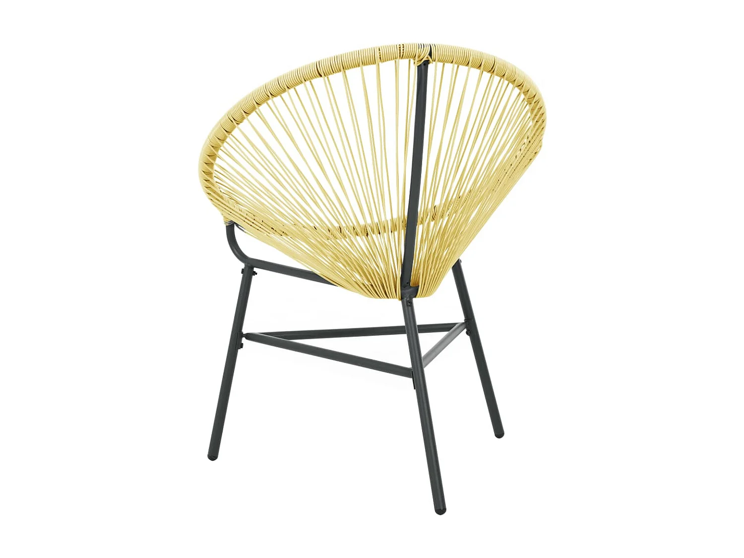 Chaise de jardin Acapulco Résine tressée Beige