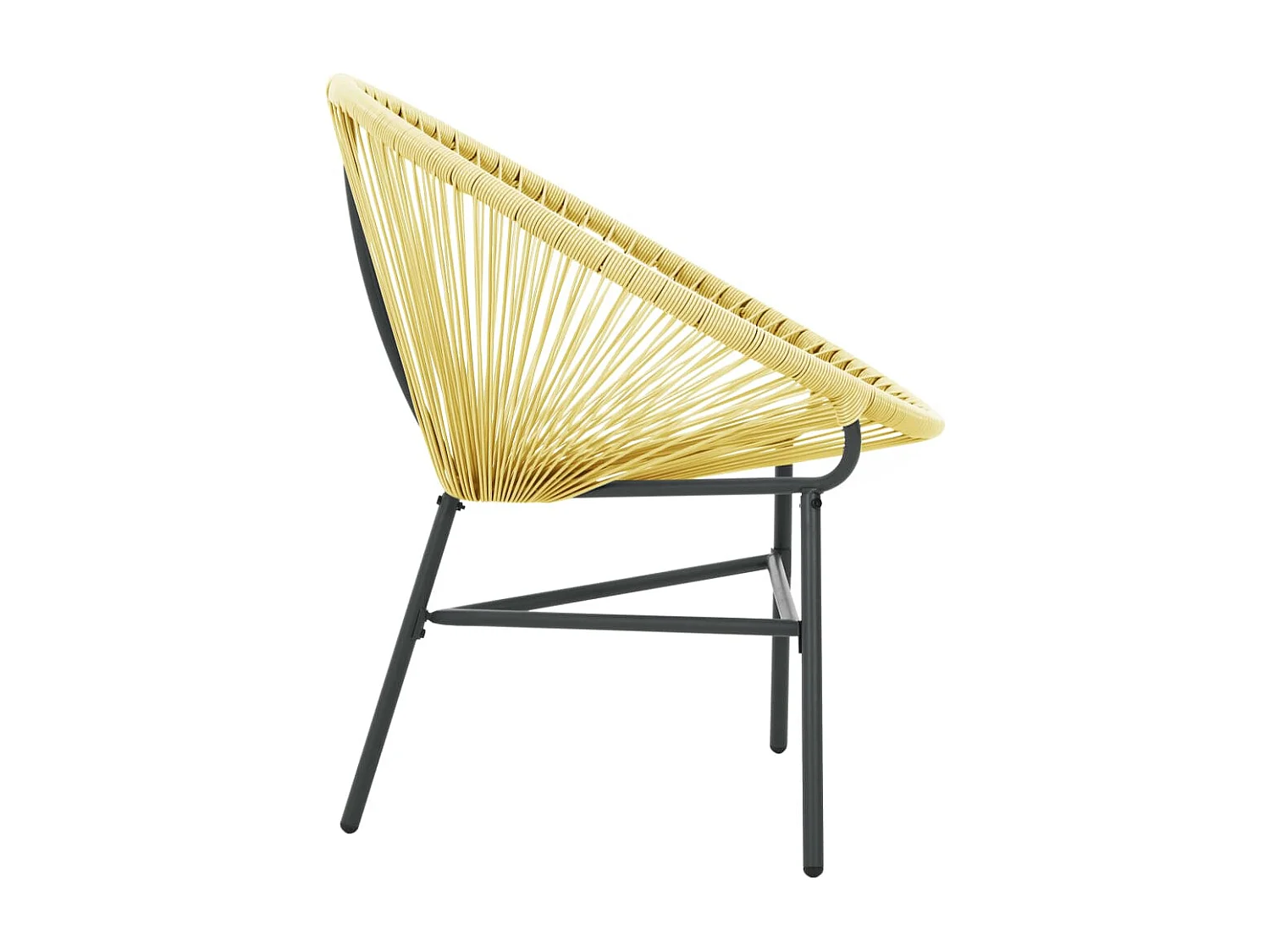 Chaise de jardin Acapulco Résine tressée Beige