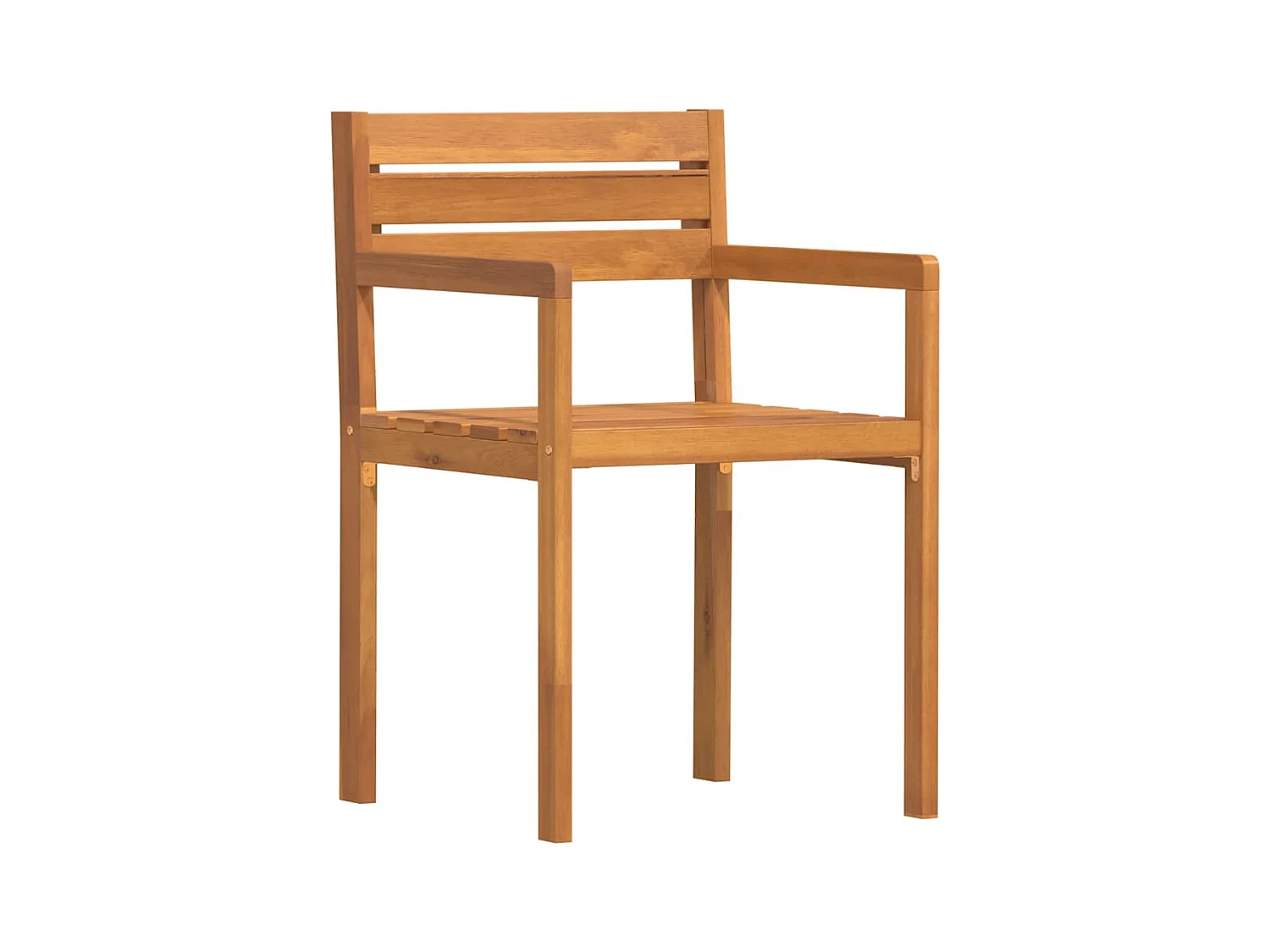 Tuinstoelen 4 stuks 50x53x80 cm Massief Acaciahout