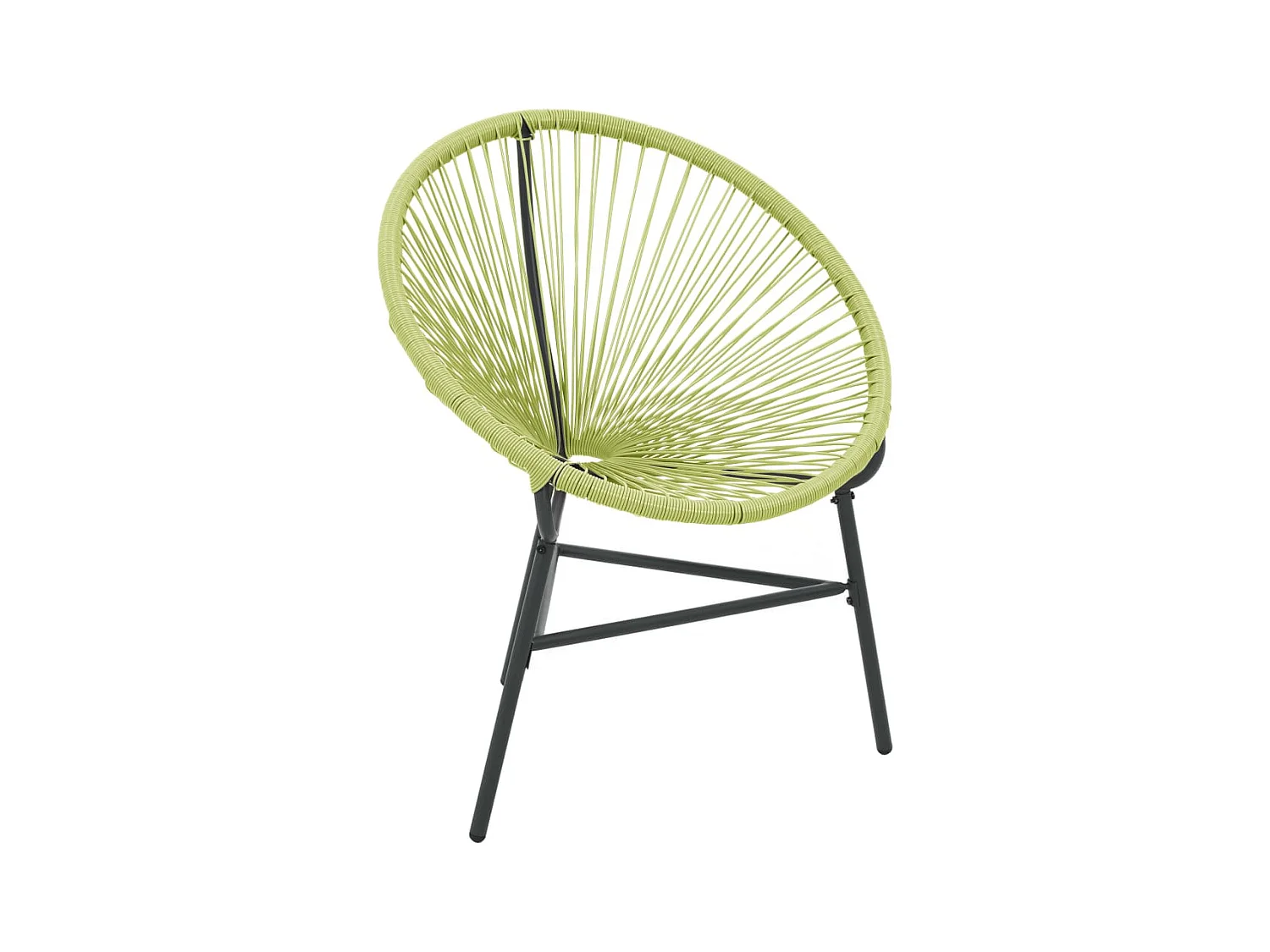 Chaise de jardin Acapulco Résine tressée Vert