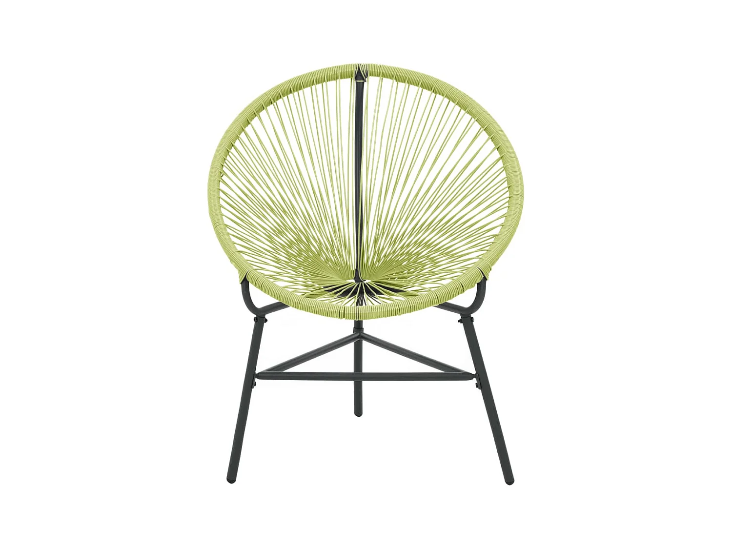 Chaise de jardin Acapulco Résine tressée Vert