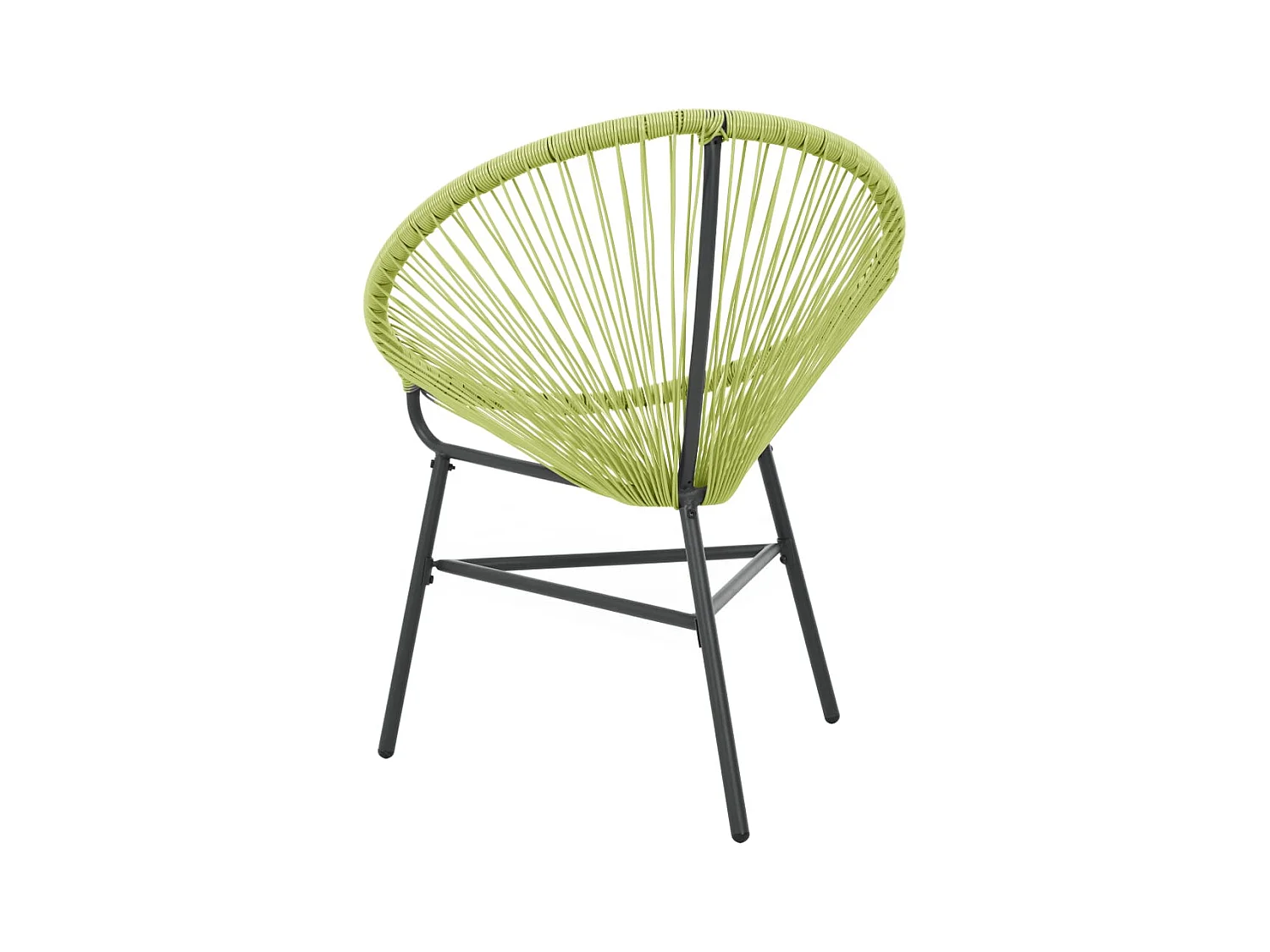 Chaise de jardin Acapulco Résine tressée Vert