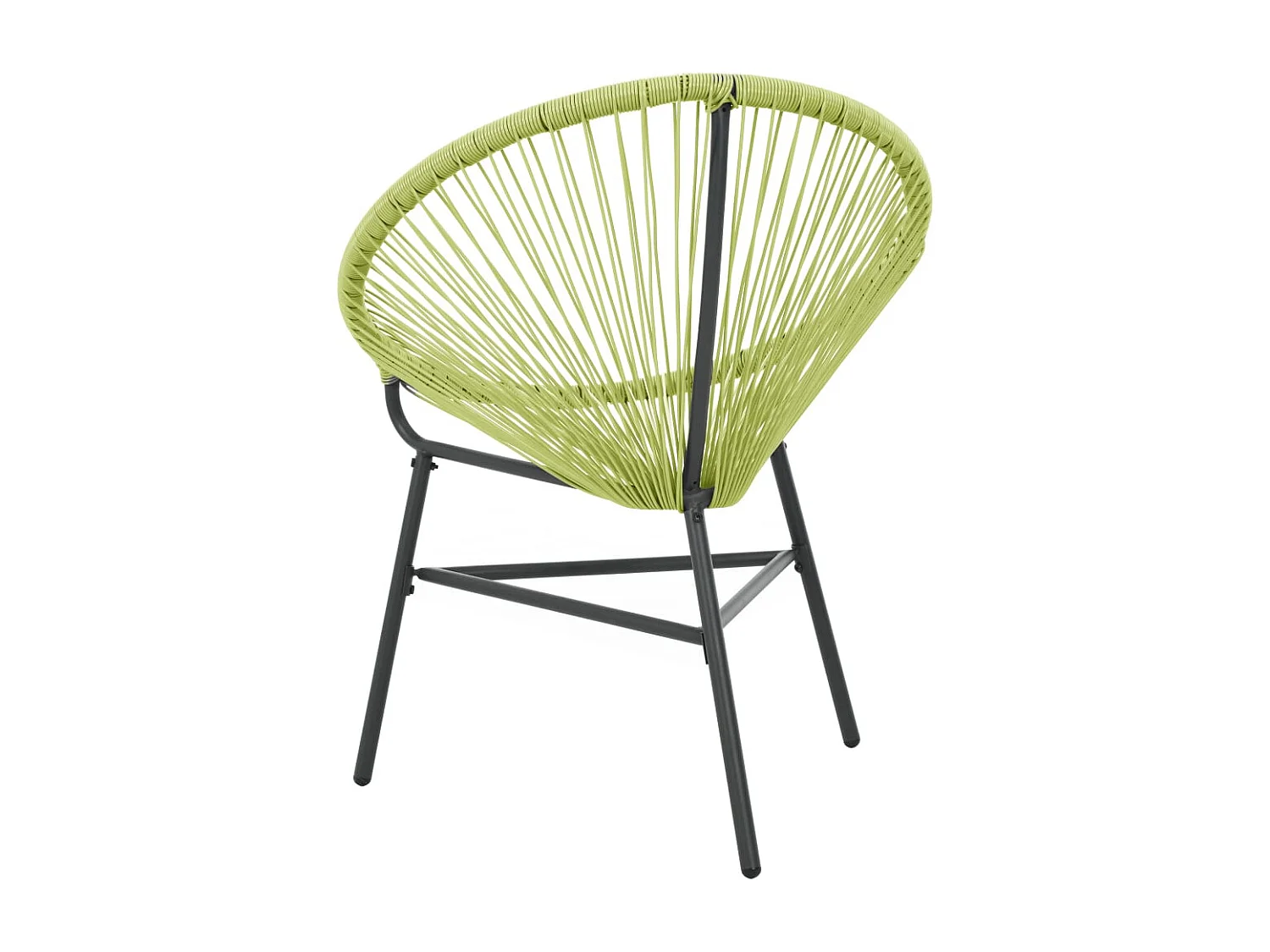 Chaise de jardin Acapulco Résine tressée Vert