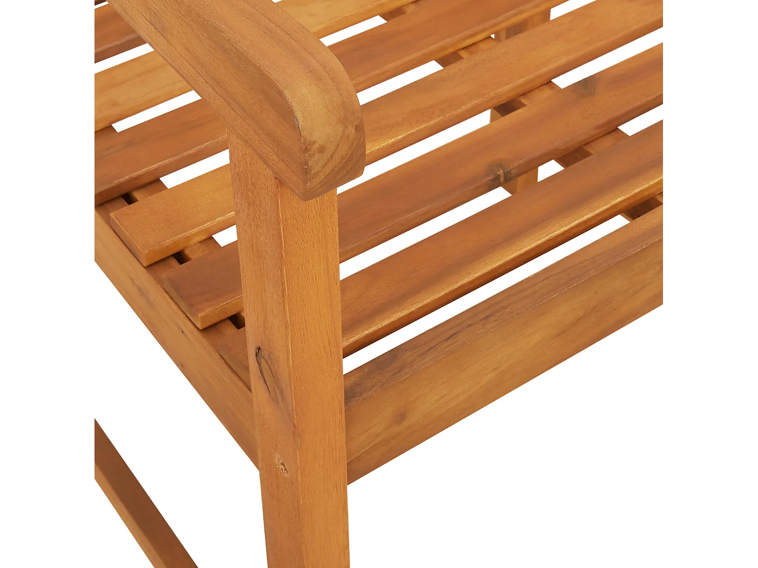 Chaises de jardin 2 pcs 56x56x90 cm Bois massif d'acacia