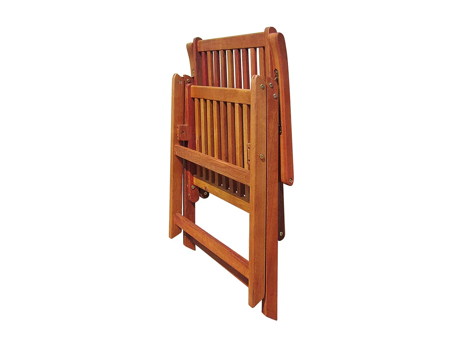 Chaises pliables de jardin lot de 4 Bois d'acacia solide