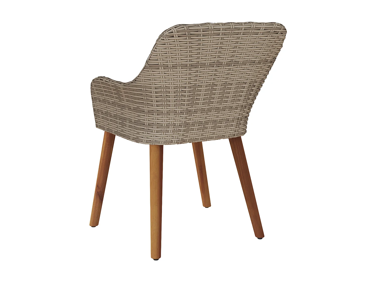 -chaises de jardin avec coussins 2 pcs Noir Poly Rattan