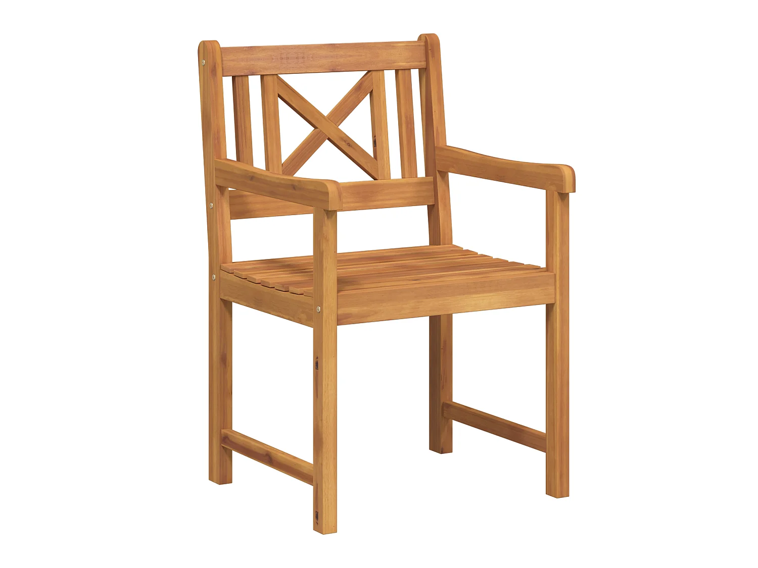 Chaises de jardin 4 pcs 56x55.5x90 cm Bois Massif d'Acacia