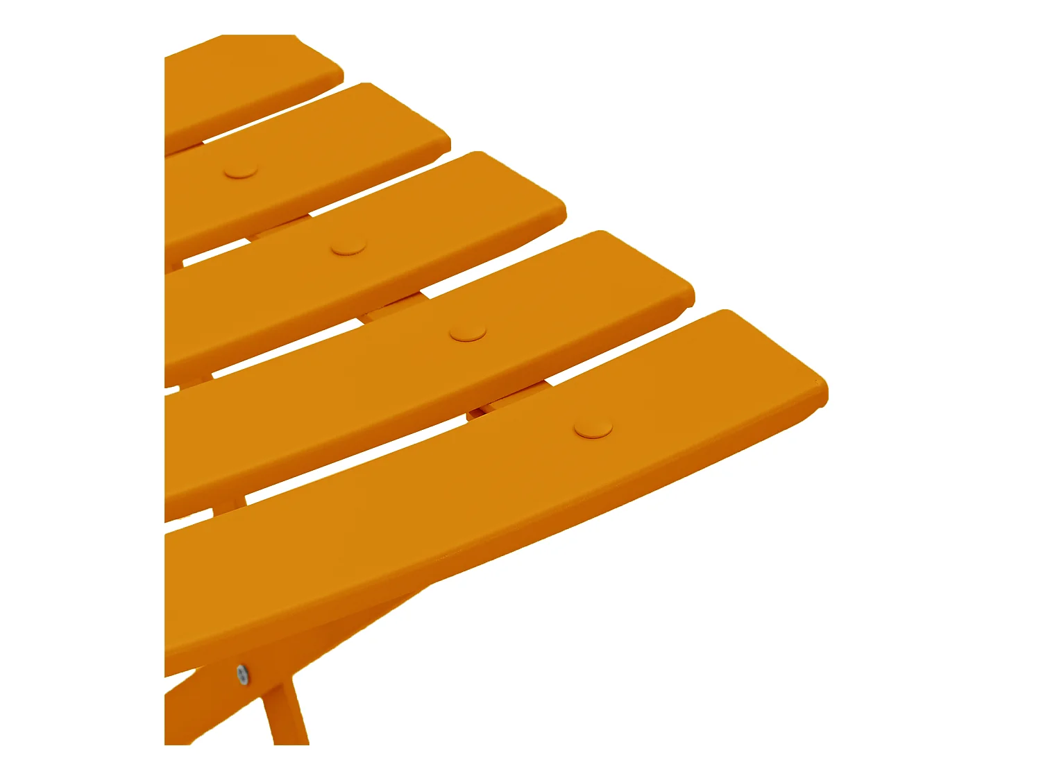 Chaises de jardin pliantes 2 pcs Jaune moutarde Acier