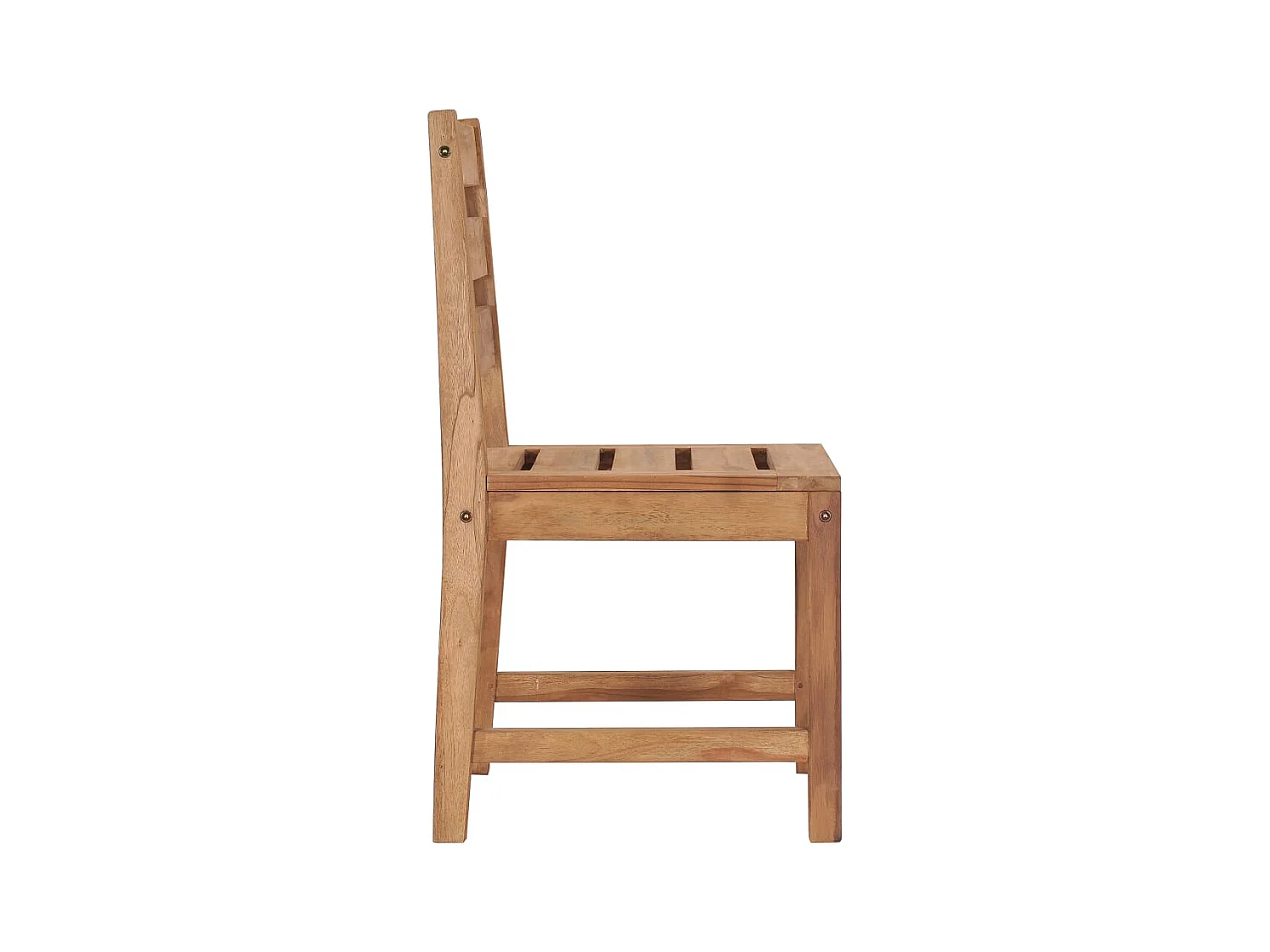 Tuinstoelen set van 2 massief teakhout