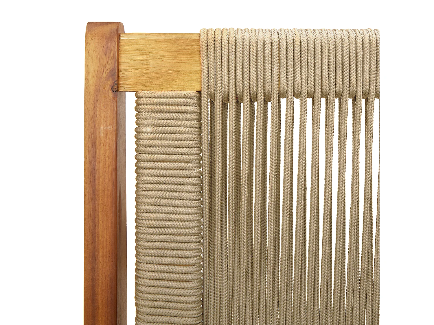 Chaises de Jardin 2 pcs Beige 67x77x73 cm Bois Massif d'Acacia