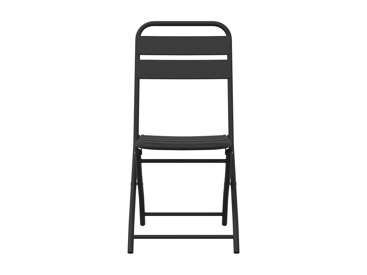 Chaises de jardin pliantes 2 pcs Anthracite 42x52x82 cm Acier enduit de poudre