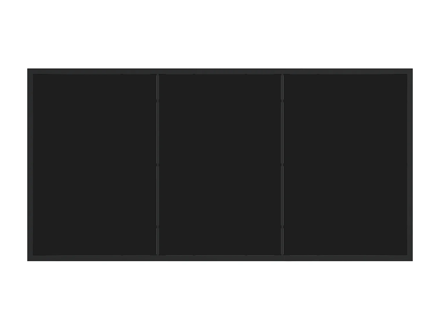 Juego de 5 sillas de jardín de ratán sintético negro