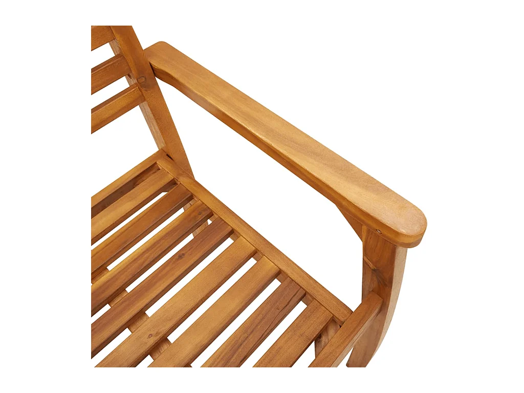 Tuinstoelen set van 8 59x55x85 massief acaciahout