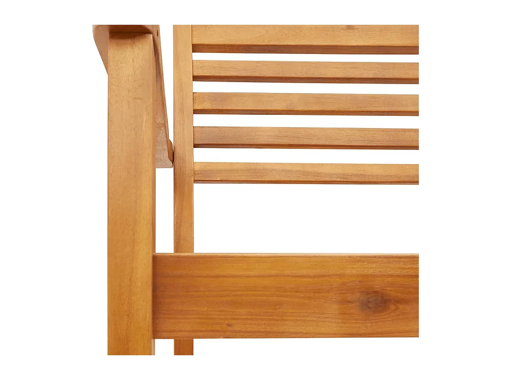 Tuinstoelen set van 8 59x55x85 massief acaciahout