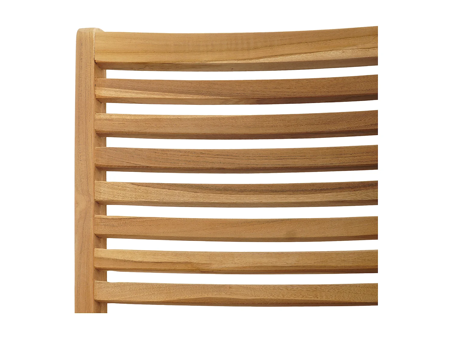 Chaises de jardin 2 pièces en teck