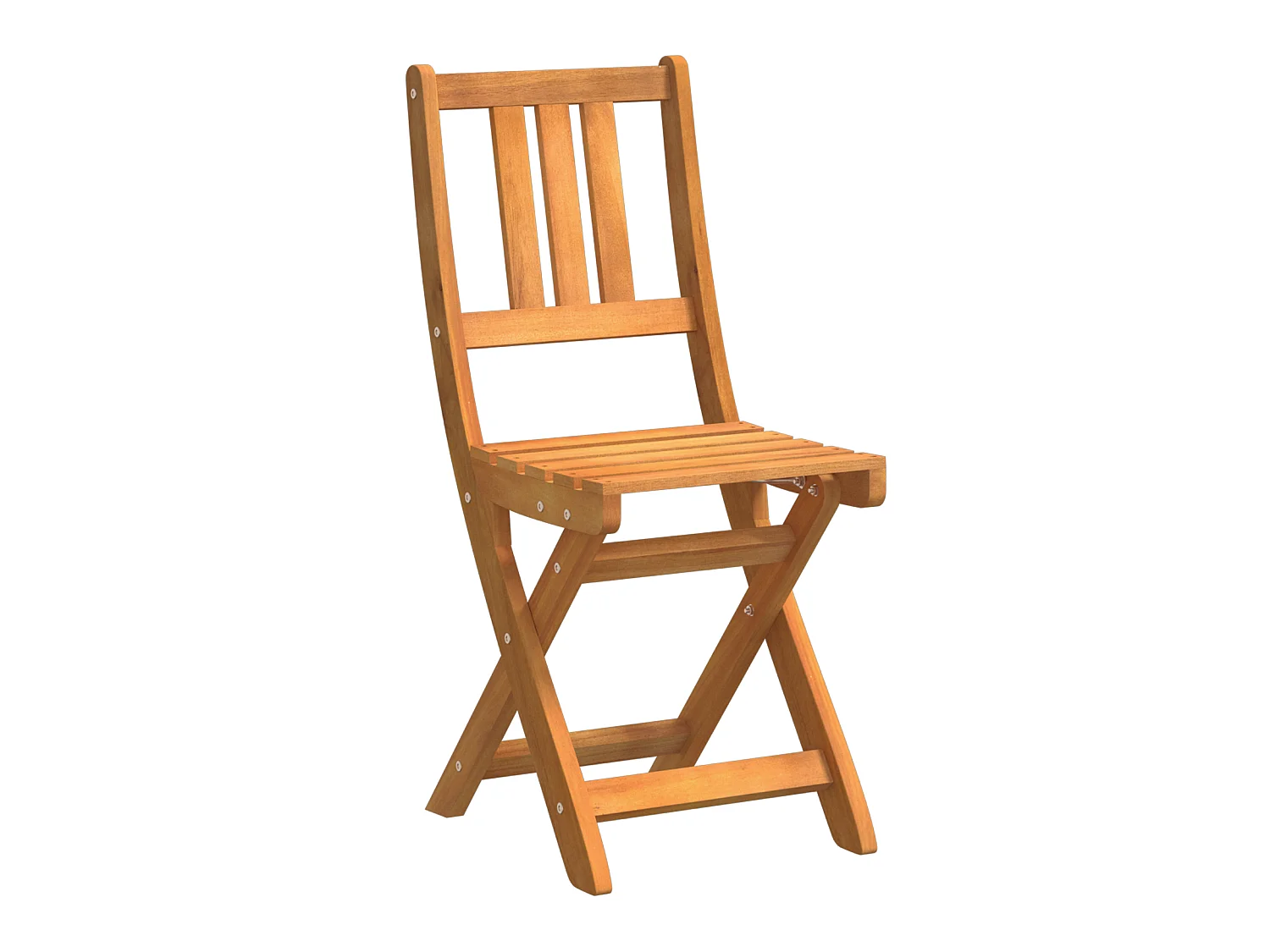 Chaises de jardin pliantes 8 pcs 36x46x86 cm Bois d'acacia massif