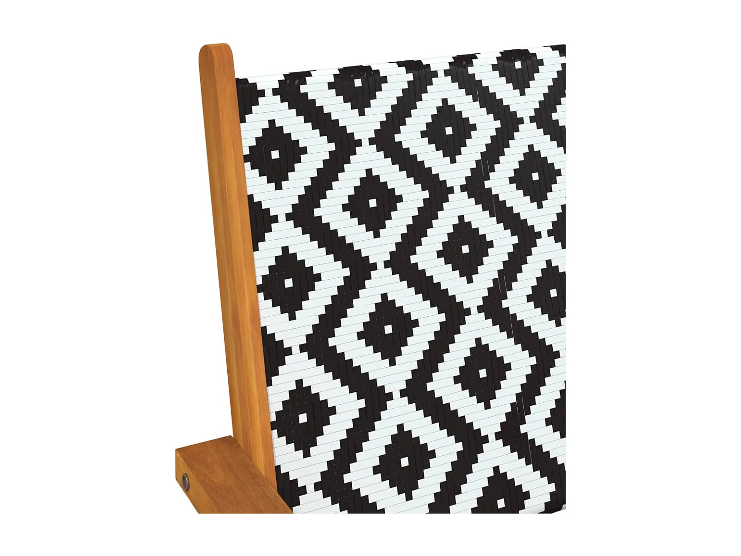 Chaises de jardin lot de 2 Bois d'acacia solide