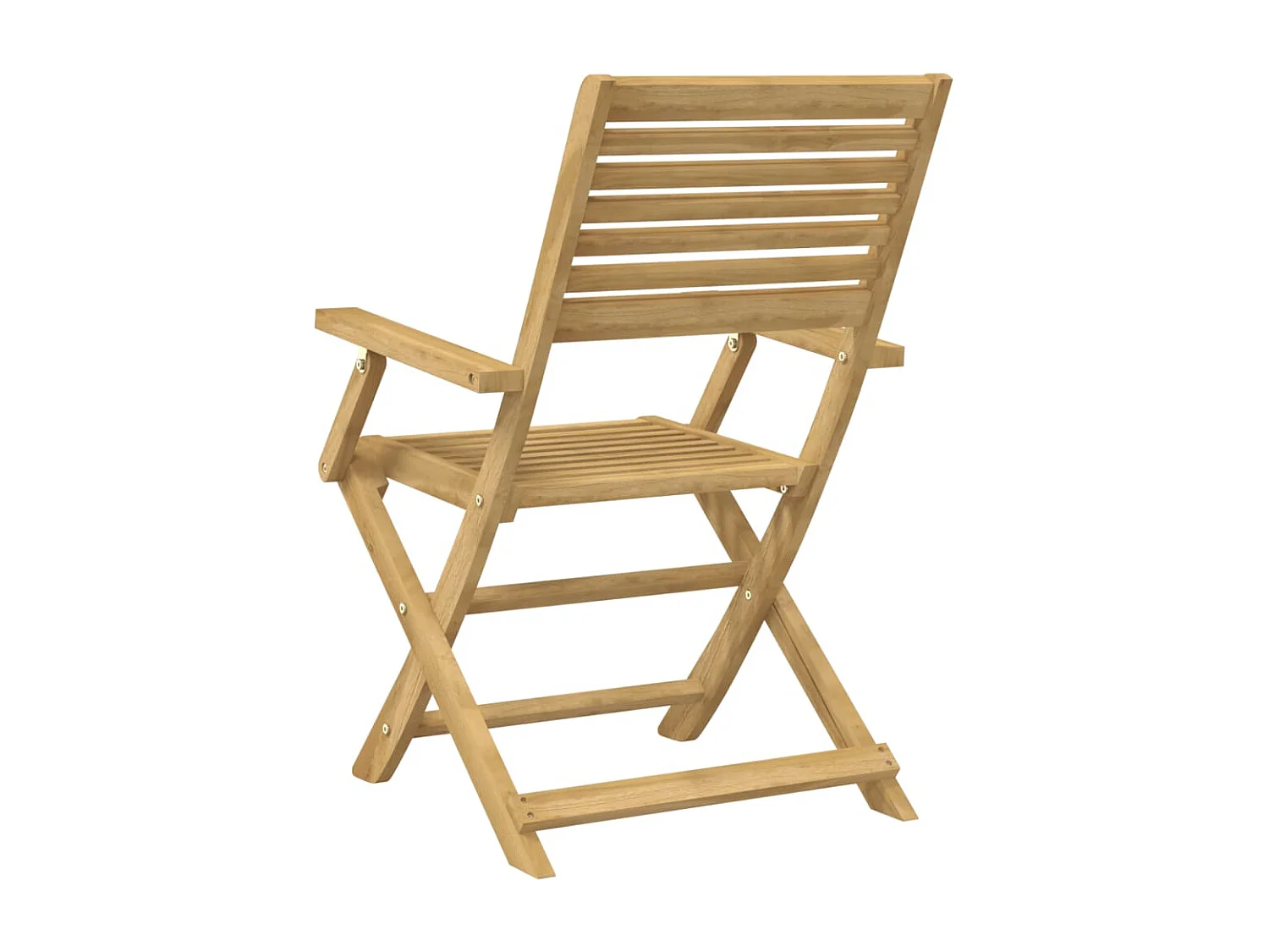 Opvouwbare tuinstoelen set van 2 massief acaciahout