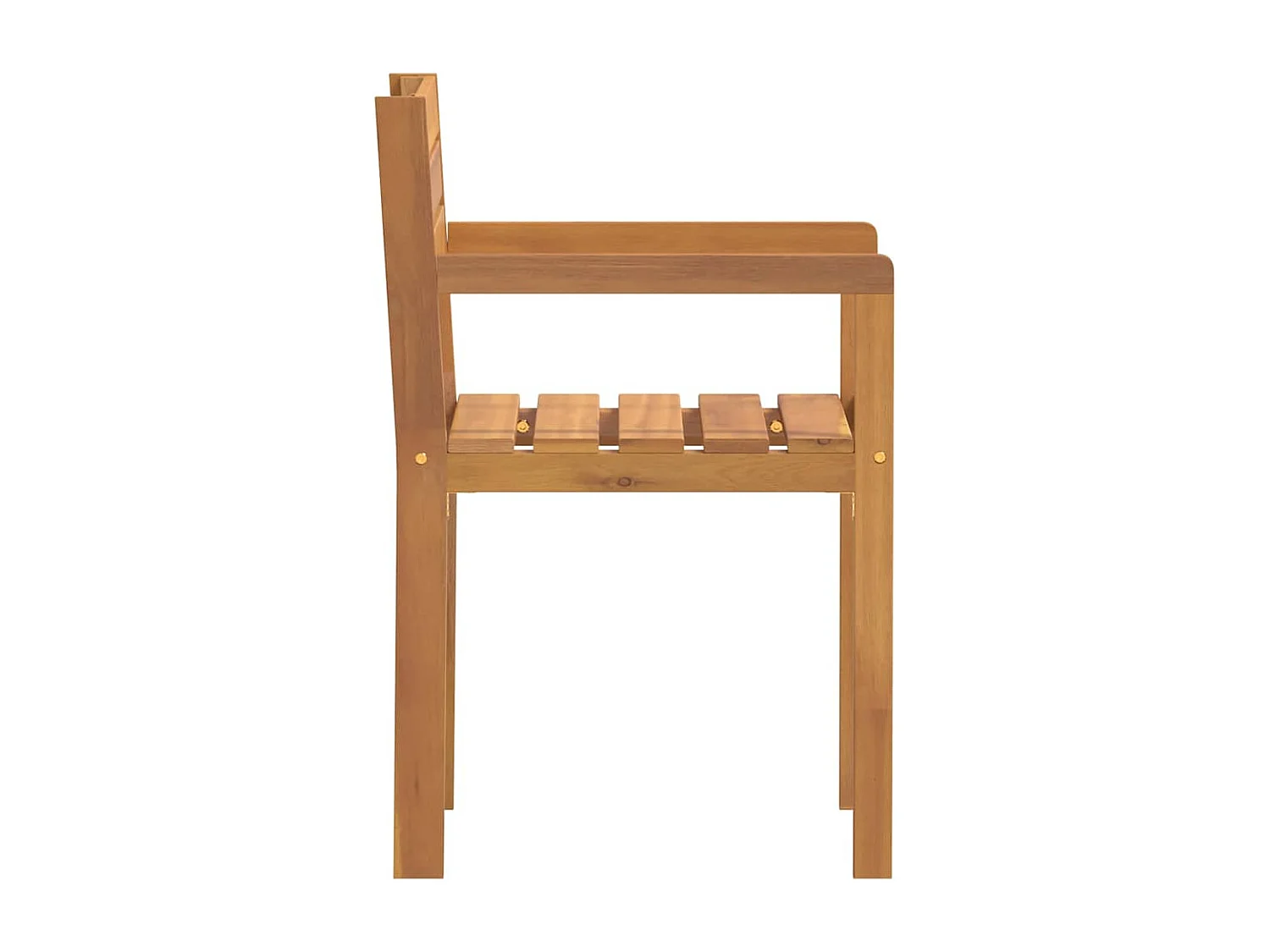 Tuinstoelen 2 stuks 50x53x80 cm Massief Acaciahout