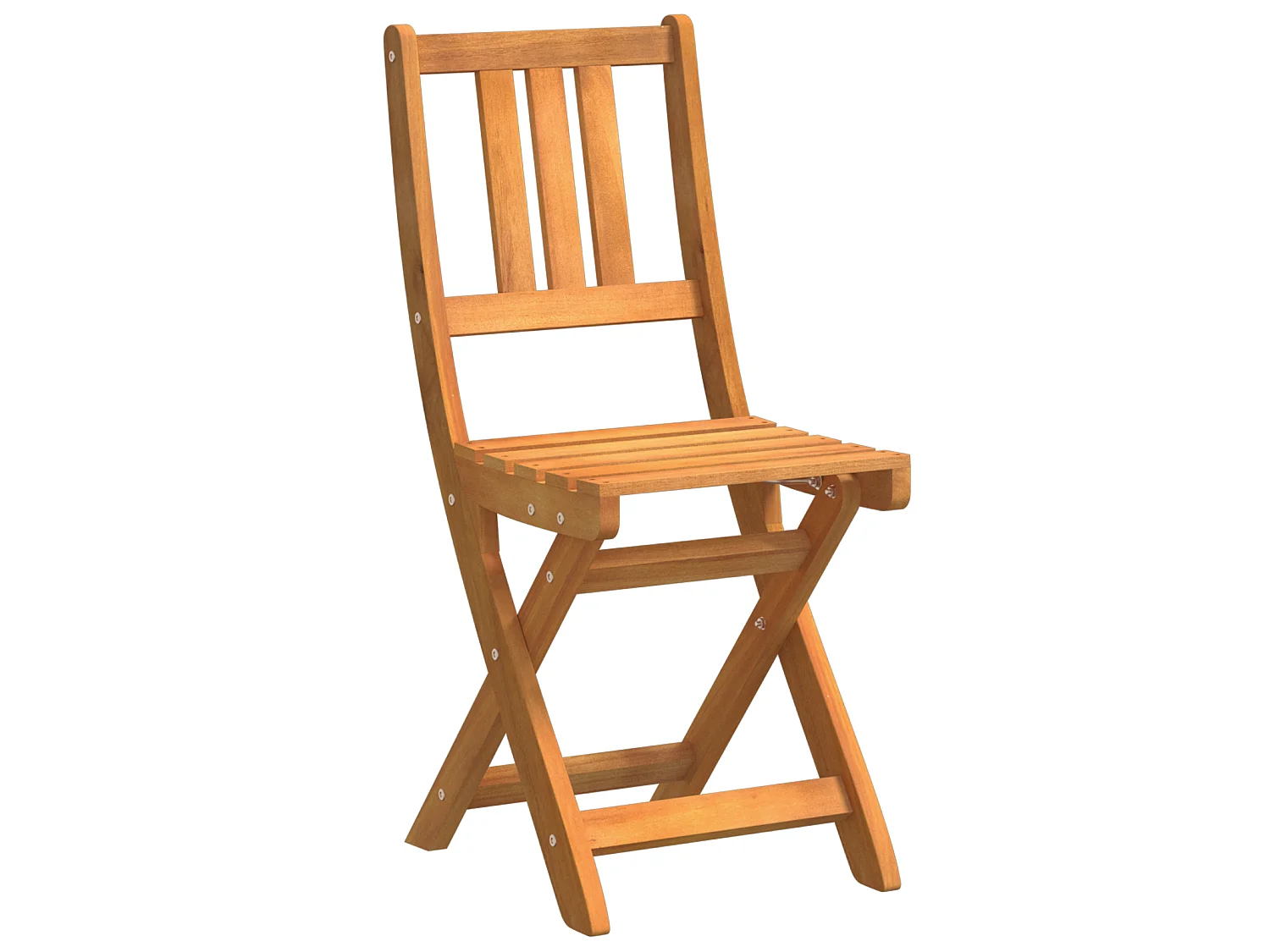 Chaises de jardin pliantes 4 pcs 36x46x86 cm Bois d'acacia massif