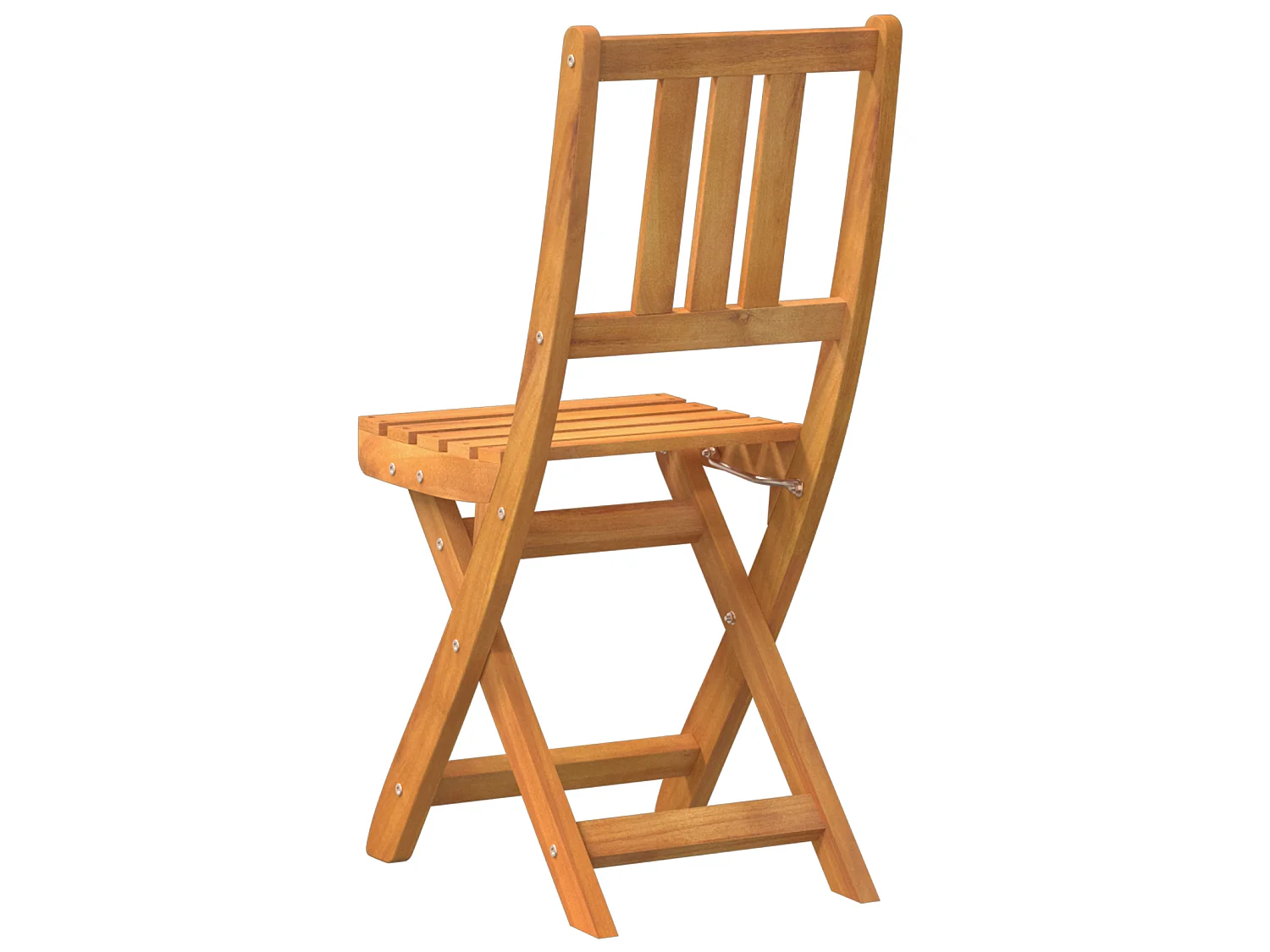 Chaises de jardin pliantes 4 pcs 36x46x86 cm Bois d'acacia massif