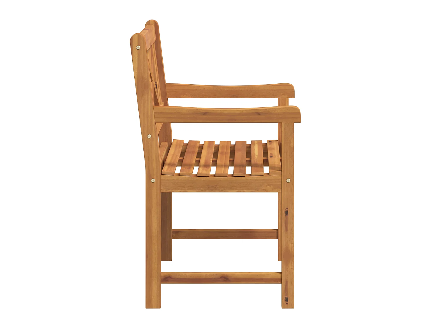 Sedie da giardino 6 pezzi 56x55,5x90 cm Legno massello di acacia