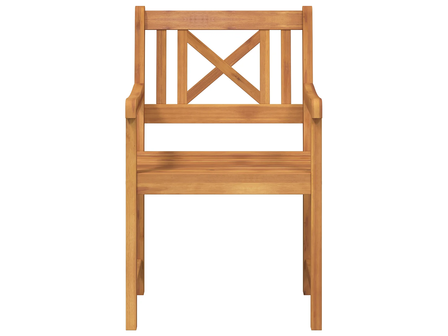 Tuinstoelen 6 stuks 56x55,5x90 cm Massief acaciahout