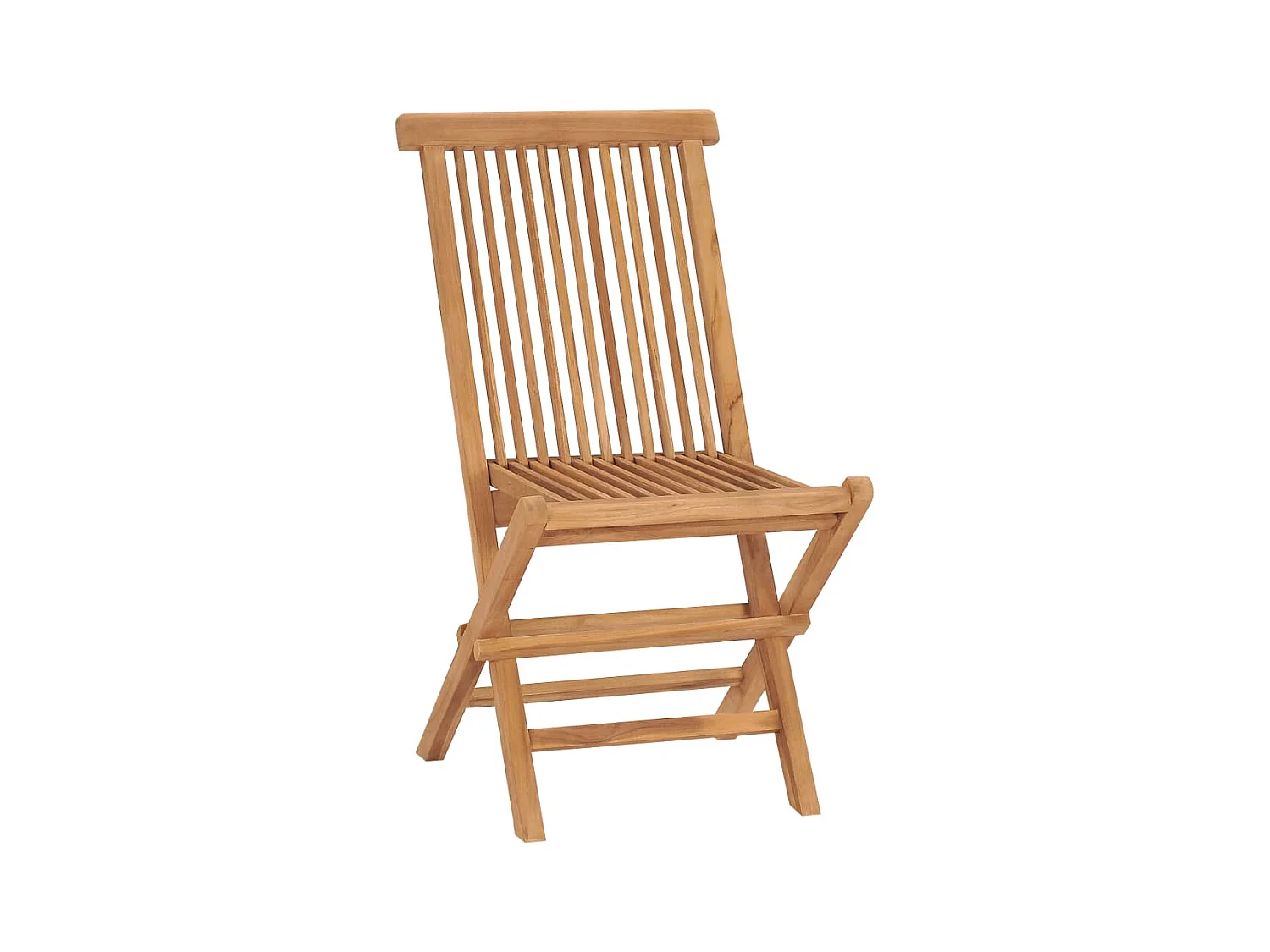 Set di 2 sedie e cuscini da giardino in legno di teak color antracite