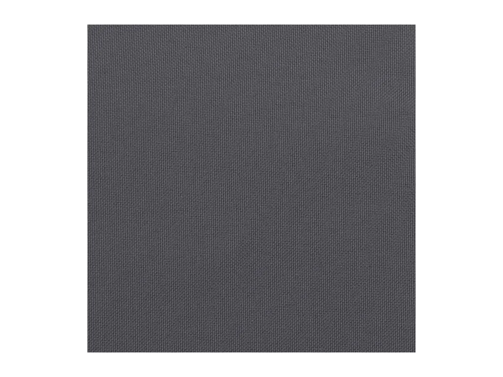 Set di 2 sedie e cuscini da giardino in legno di teak color antracite