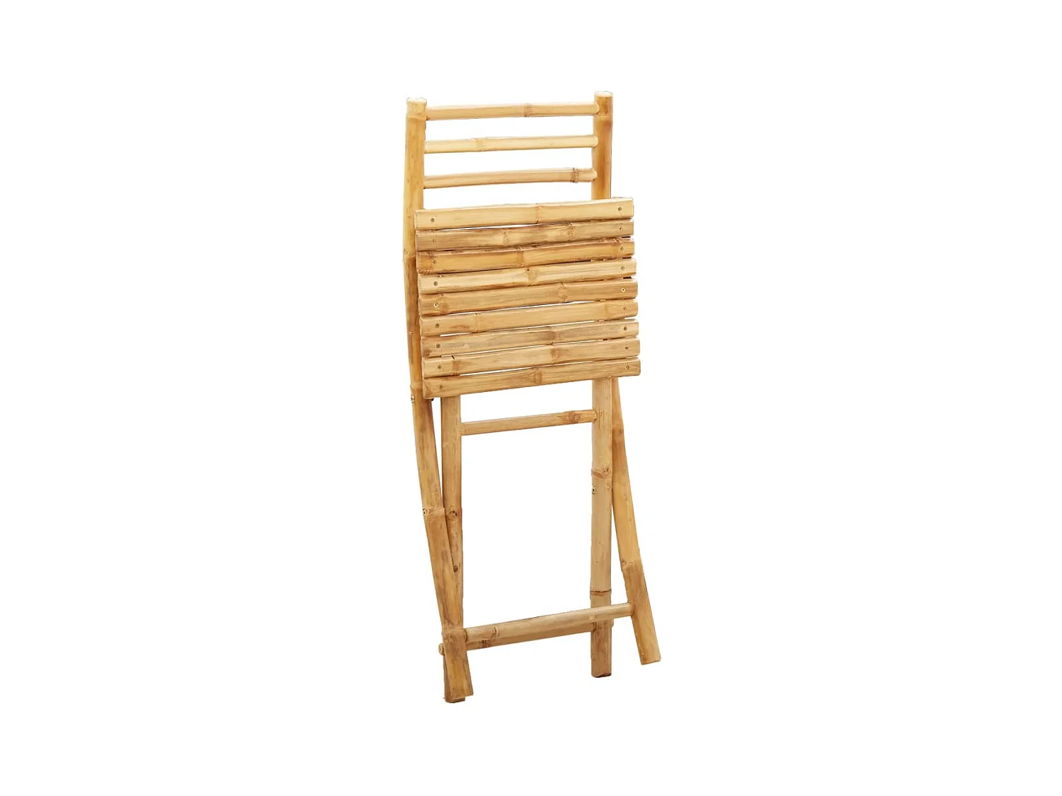 Opvouwbare tuinstoelen set van 2 43x54x88 cm bamboe