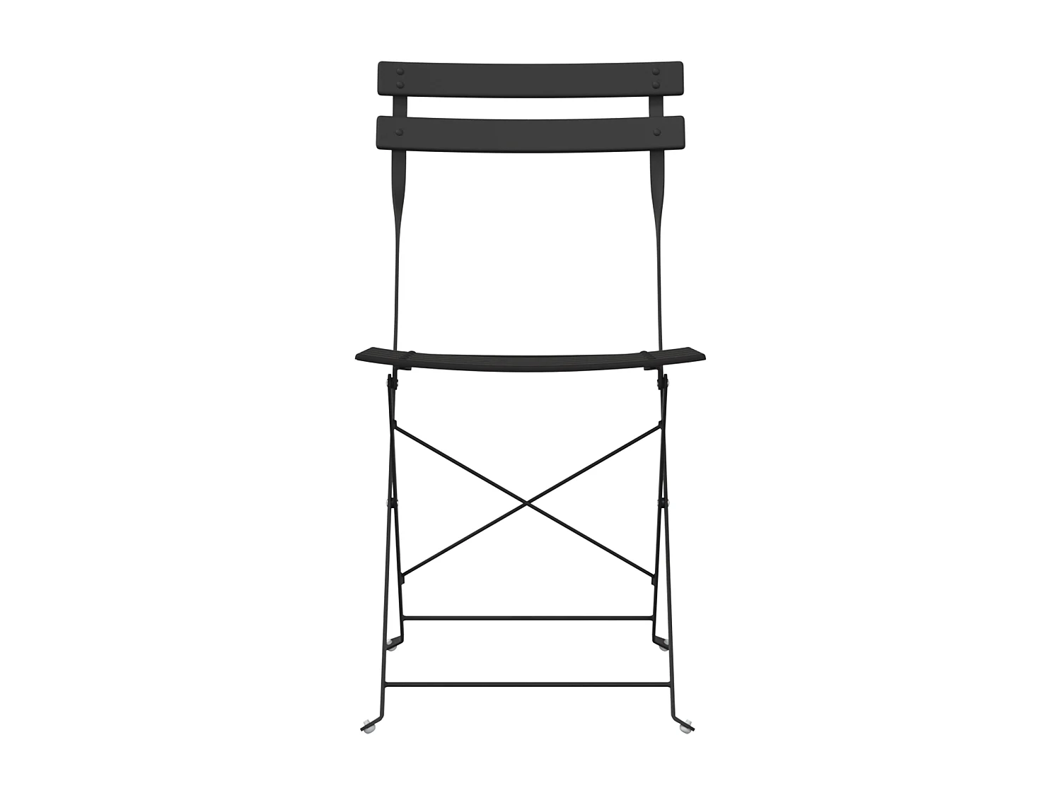 stuks opvouwbare tuinstoelen antraciet staal