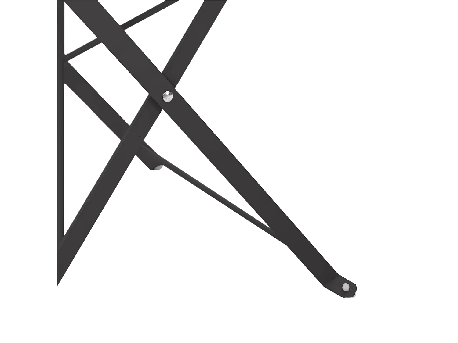 stuks opvouwbare tuinstoelen antraciet staal