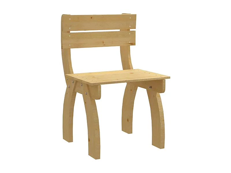 Chaise de jardin Bois de pin imprégné